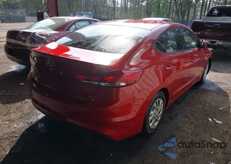2018 Hyundai Elantra Se из США, поврежденный, VIN KMHD74LF9JU657311